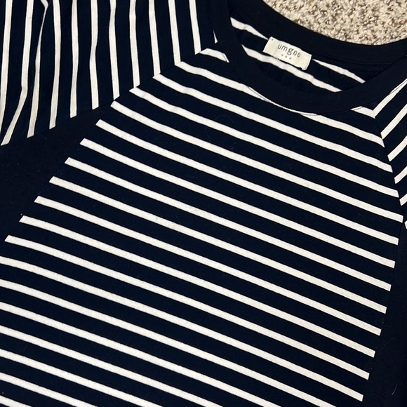 UMGEE | Navy Striped Dress w/ Pockets - Picture 8 of 12